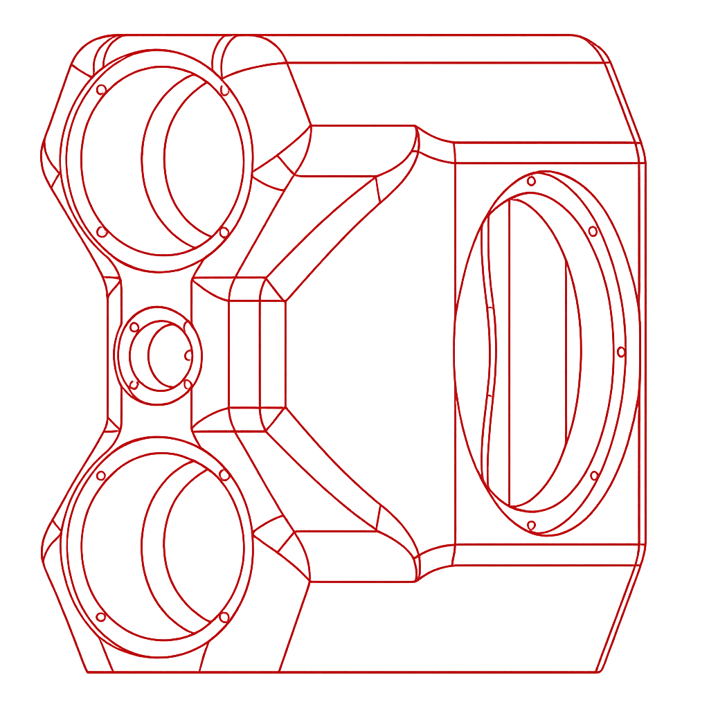 Gardune Two — anotovaný diagram